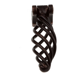 GlideRite Hardware - 2.25" Drop Bail Knob Oil Rubbed Bronze Birdcage - Cabinet And Drawer Knobs