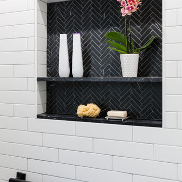 Oakland Lower Hills Transitional French Noir Bath
