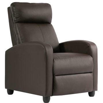 Recliner Single Reclining Sofa Leather Chair