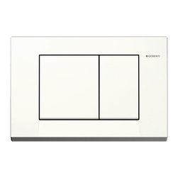 Geberit Alpine White Bolero Flush Plate - Bathroom Fixtures