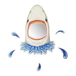 Shark Wall Mirror - Wall Mirrors