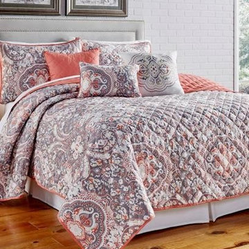 Reversible Coverlets and Quilts (Sets)