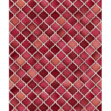 Faux Textured Wallpaper Featuring Tile Pattern, Nf232087