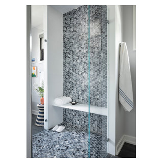 Modern Beach House | Bradley Beach, NJ - Transitional - Bathroom - New ...