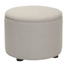 ROUND OTTOMAN