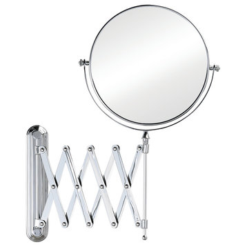 Empire 1X/5X Magnification Wall-Mount 8" Makeup Mirror