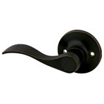 Cosmas - Cosmas 80 Series Dummy Door Lever, Oil Rubbed Bronze, Left-Hand - Discount door lever by Cosmas, committed to offering the most affordable decorative door hardware, door levers, and door knobs without sacrificing quality and security. There is no better value on the market than Cosmas branded products.
