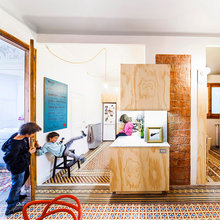 Casas Houzz: Un piso articulado a partir de tres cajas de madera