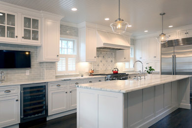Kitchen photo in Boston