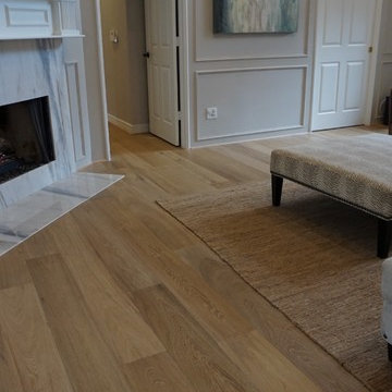 European Oak Hardwood Floor Installation