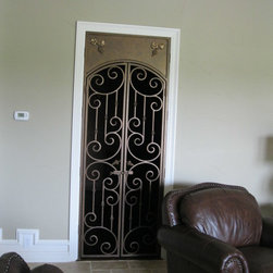 Wrought Iron Wine Gates - Products