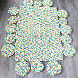 Felt Ball Garlands and Rugs - Specialist Rugs