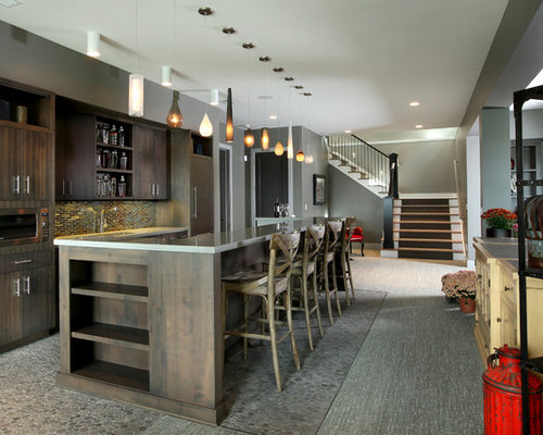 Bi Level Basement Island | Houzz