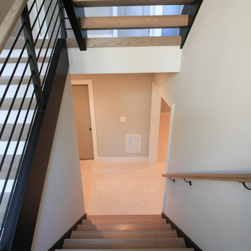 Project #52 | Minimalist Open Riser Stairway