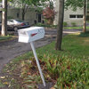 modboxUSA Mid-Century Modern Curbside Mailbox | One Color, White
