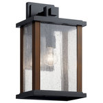 Kichler Lighting - Kichler Lighting 59018BK Marimount - One Light X-Large Outdoor Wall Lantern - The Marimount 17 inch 1 light outdoor wall light fMarimount One Light  Black Clear Seeded G *UL: Suitable for wet locations Energy Star Qualified: YES ADA Certified: n/a  *Number of Lights: Lamp: 1-*Wattage:150w A21 bulb(s) *Bulb Included:No *Bulb Type:A21 *Finish Type:Black