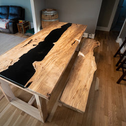 Dining Table & Bench Set - Dining Sets