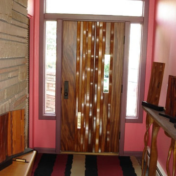 Doors with Glass Inlay