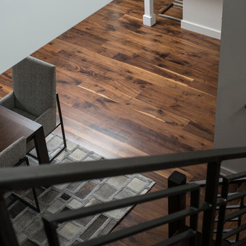 Walnut Character Flooring Install