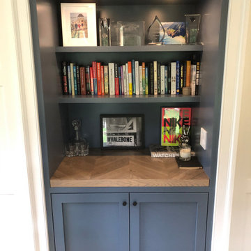 Closet Converted to Bar