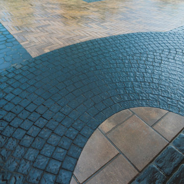 Award Winning Driveway Courtyard