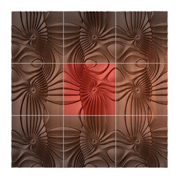 Tileable 3D relief FLDMAR11 - Wall Sculptures