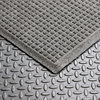 Squares 2x3 Indoor/Outdoor Door Mat, Medium Gray