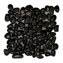 Black Meshed Pebbles - Products