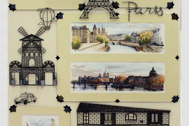 wall panel "Paris"