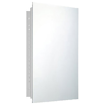 Deluxe Series Medicine Cabinet, 24"x36", Polished Edge, Recessed