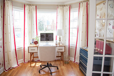 Inspiration for a home office remodel in Other