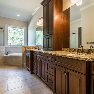 Owners Bath - Fords Road Custom Home by Winans Homes