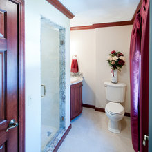 Porcelain tile floors