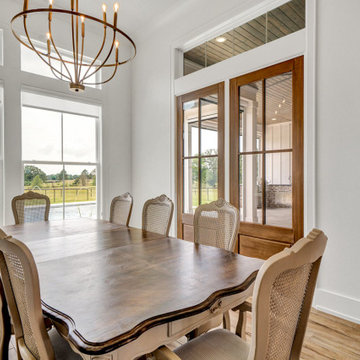 Architectural Designs Modern Farmhouse Plan 56460SM comes to life in Texas!