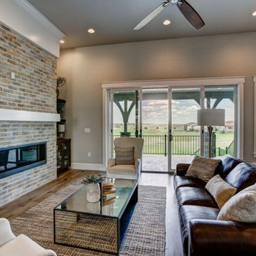 Modern Linear Fireplaces-Western Fireplace Supply