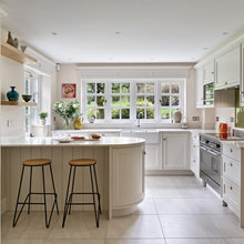 Open plan kitchen living space