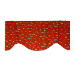 Priority Home and Design - Robert Allen Dumptrucks Valance - Valances