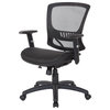 Mesh Screen Seat and Back Manager's Chair, Nylon Base