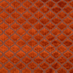 Cyrus Velvet in Clay - Upholstery Fabric