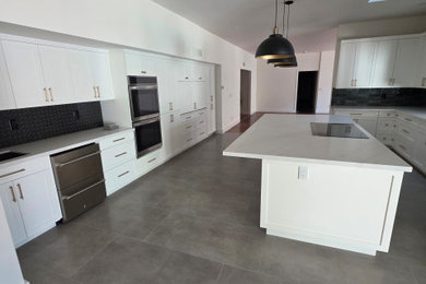 Example of a trendy kitchen design in Phoenix