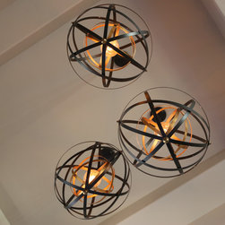Corkscrew Residence - Ceiling Lighting