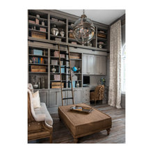Barb & Roger's NOE ENTRY PARLOR (LIBRARY WALL)