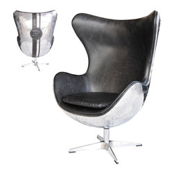 Aviator Jump Seat No:57 Spitfire Egg Chair - Sessel
