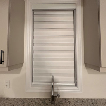 LF White Zebra Blinds