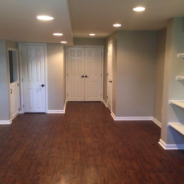Basement Remodel + Kids Play Area
