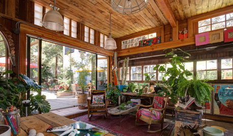 See How an Old Garage Became a Colorful Art Studio
