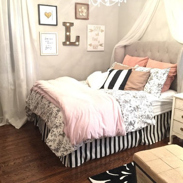 Before and After - Teenager's Surprise Bedroom Makeover In A Day