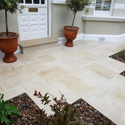 Multi Mint Sawn Sandstone Paving - Paving, Stones & Walling