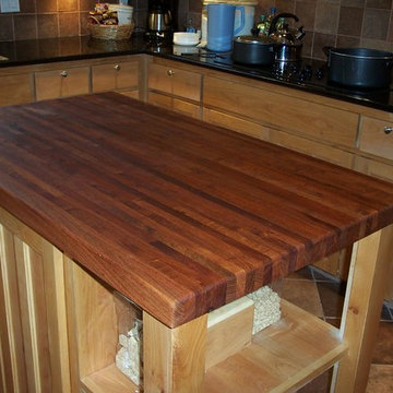Mesquite counter top