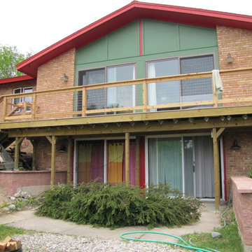 Deck and Retaining Walls
